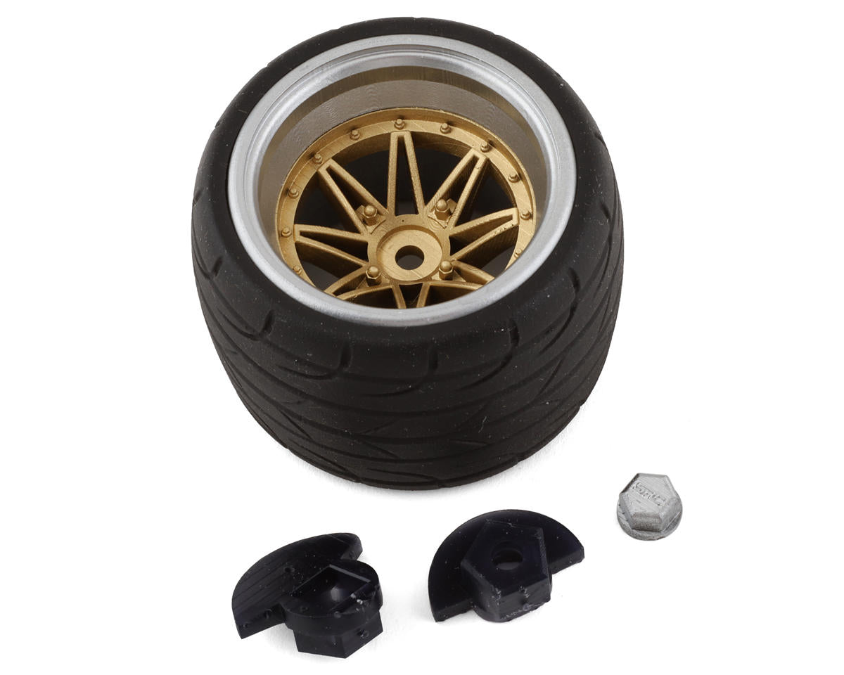Sideways RC SDW-RADIOGRIPV4 Radio Grip Wheel V4 (Gold Chrome)