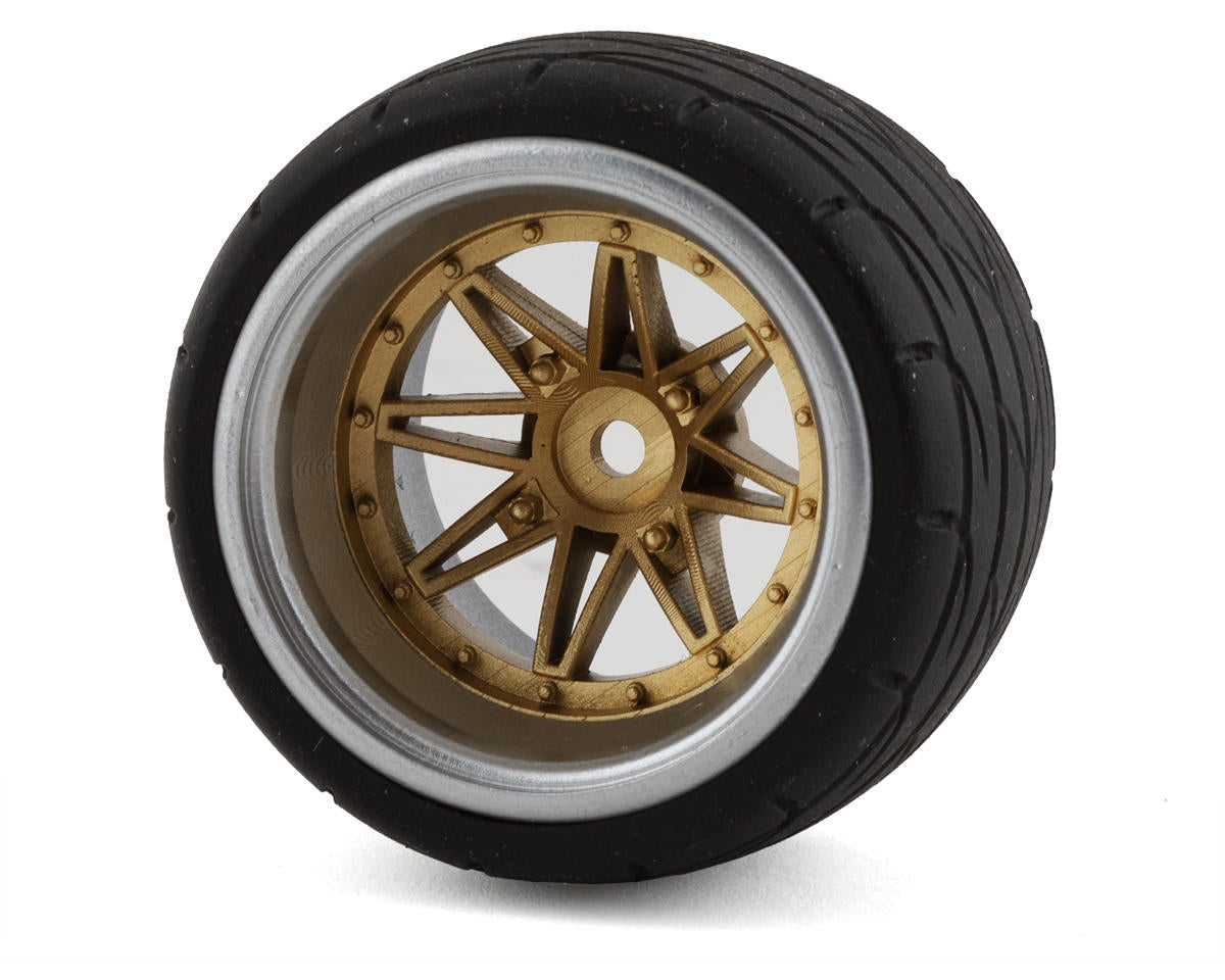 Sideways RC SDW-RADIOGRIPV4 Radio Grip Wheel V4 (Gold Chrome)
