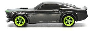 HPI HPI160980 Nano-TTR 1969 Ford Mustang 1/64 RTR-X Electric 2WD Micro Touring RC Car (Grey) w/2.4GHz Radio, Battery & USB-C Cable