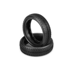 JC CONCEPTS JCO3165010 Fuzz Bite Low Profile Front Tire, fits Slim 2.2" Buggy Front Wheel, Pink Compound