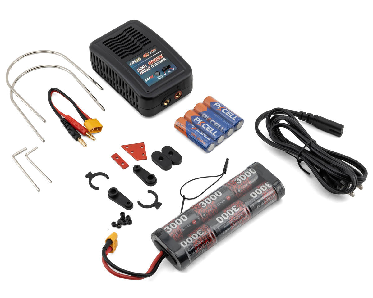 SkyRC SKY-700001-05 Super Rider SR5 RTR 1/4 Brushless Dirt Bike (Red) w/2.4GHz Radio, Battery & Charger