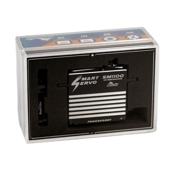Powerhobby SM1100 78KG Super MEGA couple engrenages en acier WP servo Programmable intelligent