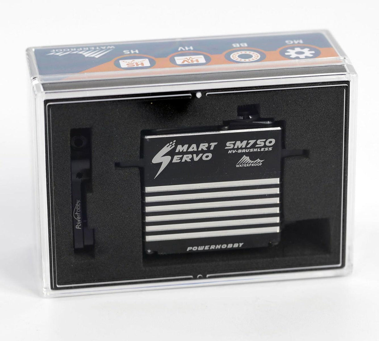 Powerhobby SM750 54KG Super Torque Steel Gears WP Smart Servo / Winch