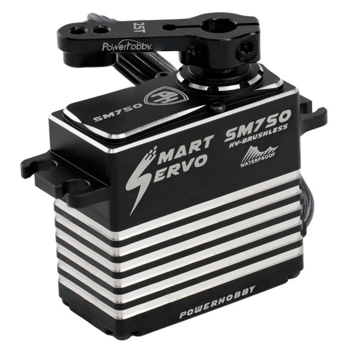 Powerhobby SM750 54KG Super couple engrenages en acier WP Smart servo/treuil