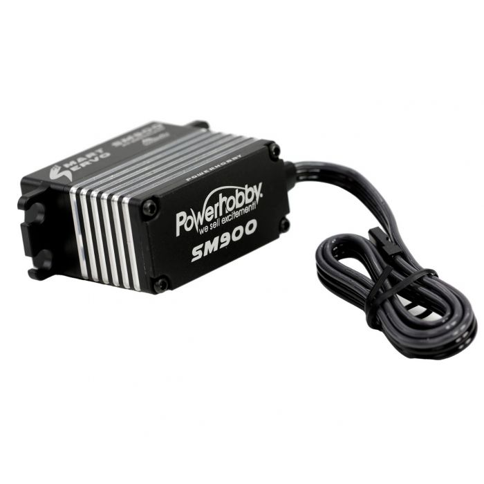 Powerhobby SM900 68KG Engranajes de acero de par súper alto WP Servo/cabrestante inteligente