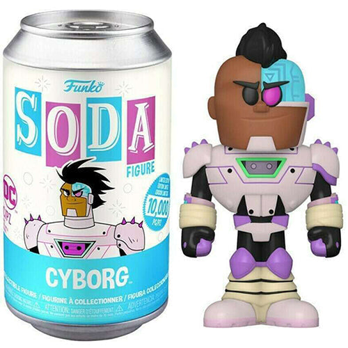 Funko Soda Cyborg (Teen Titans, Sealed) **Shot at a Chase**