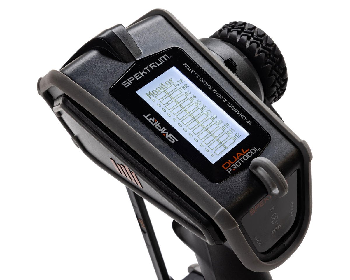 Spektrum SPM6220 RC DX Rugged+ 12-Channel DSMR+ Surface Radio w/SR615 Receiver