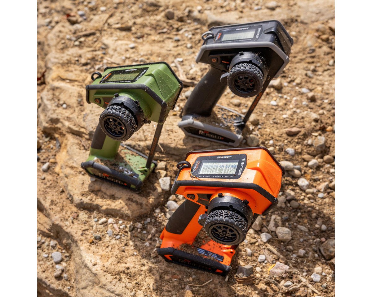 Spektrum SPM6220 RC DX Rugged+ 12-Channel DSMR+ Surface Radio w/SR615 Receiver