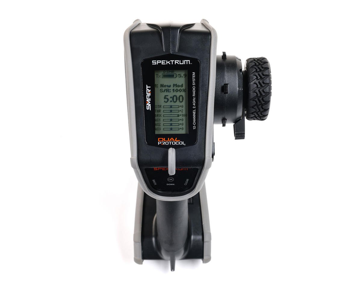 Spektrum SPM6220 RC DX Rugged+ 12-Channel DSMR+ Surface Radio w/SR615 Receiver