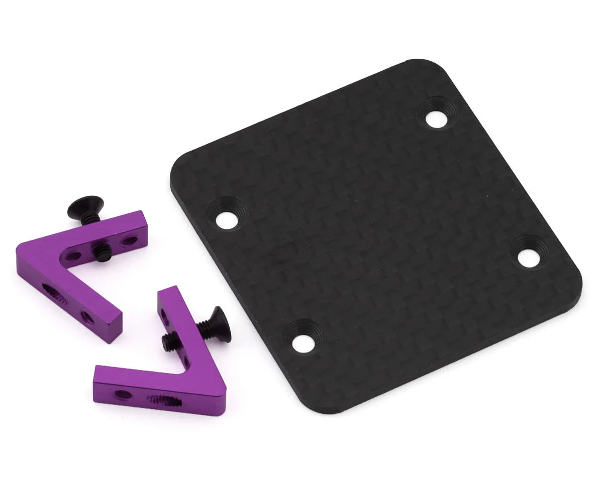 Scale Reflex SRF-863502 Drift Rear ESC Mounting Set (Purple)