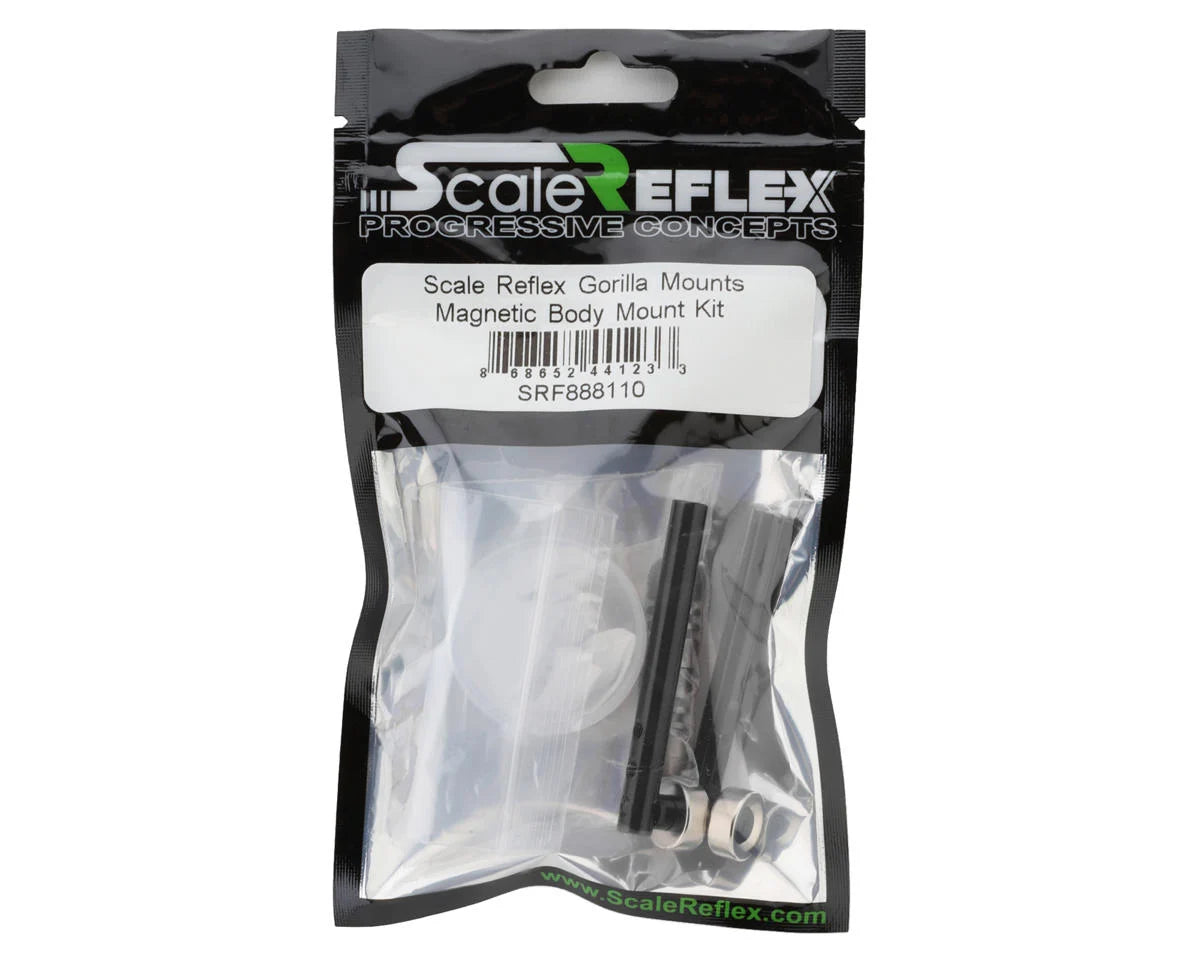 Scale Reflex SRF888100 Gorilla Mounts Magnetic Body Mount Kit (Black)