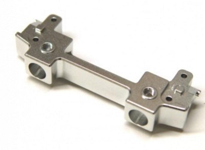 STRC STA31392S Aluminum Front Bumper Mount/Chassis Brace Silver Axial SCX10 II