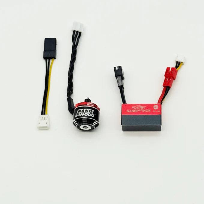Furitek 2741 NanoModo 2026 Brushless Combo w/3800kV Nano Komodo Redcat Ascent-32