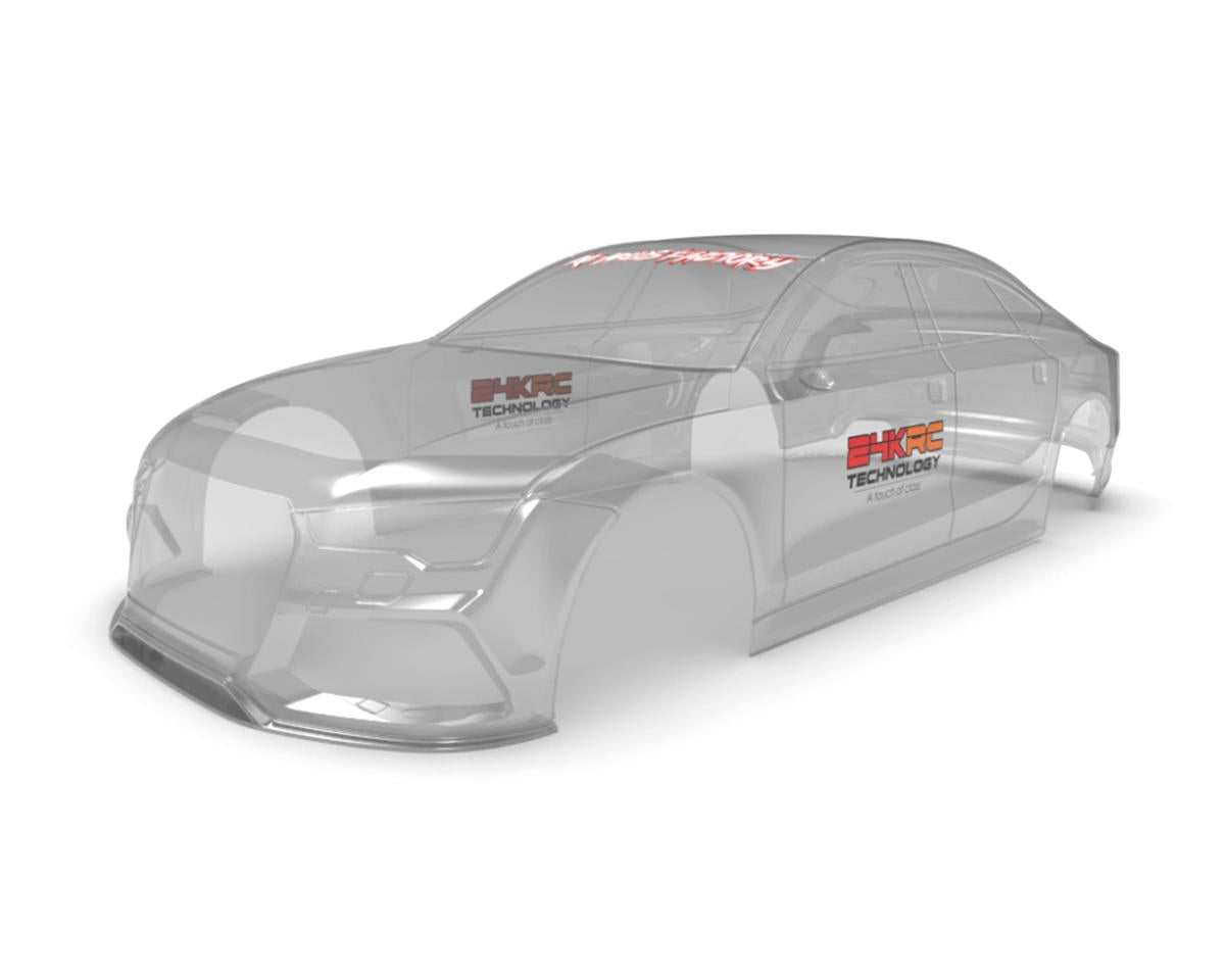 24K RC Technology TAF19000 1/10 2013 Audi RS7 Sportback Drift Body (Clear) (257mm Wheelbase)