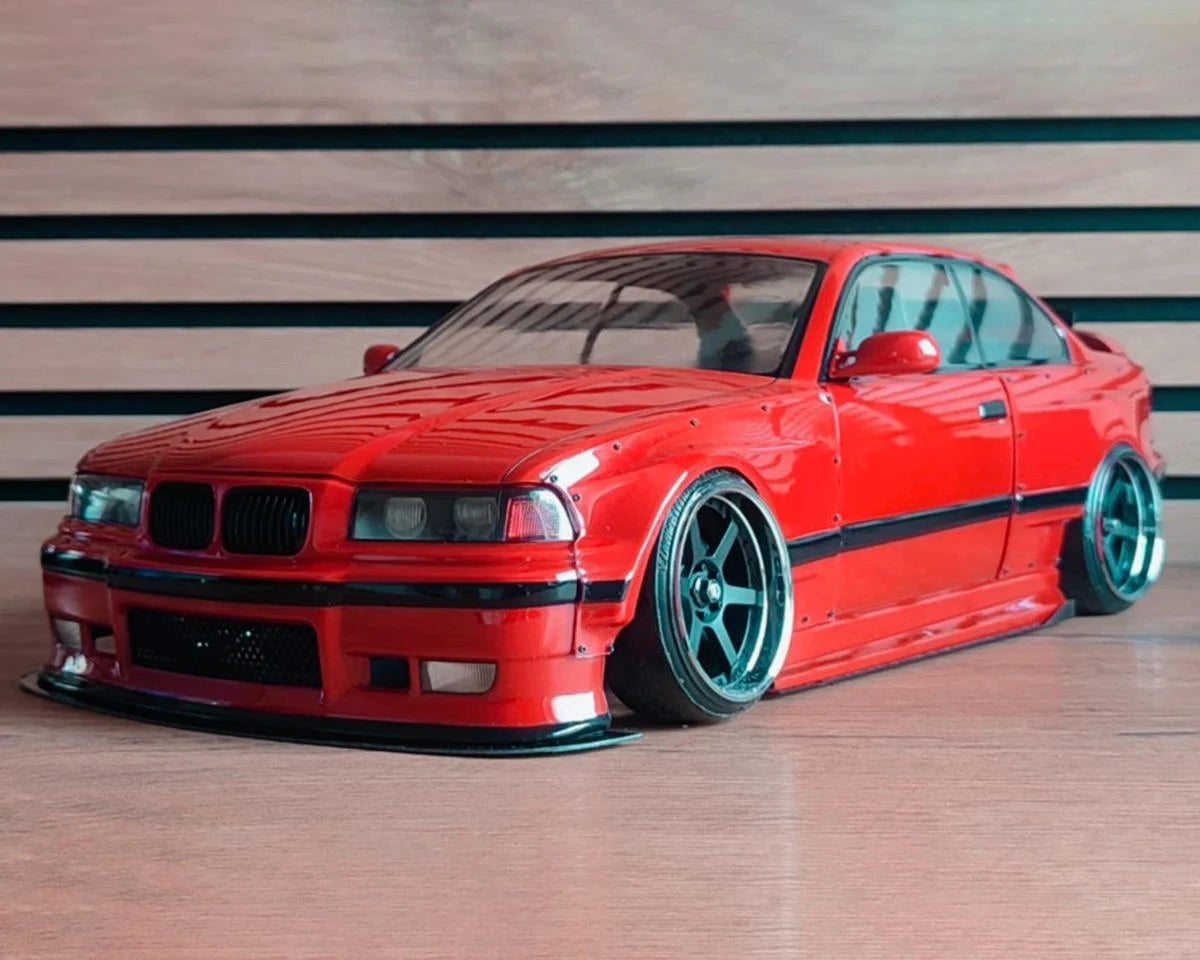 24K RC Technology TAF21001 1/10 BMW GR Works E36 M3 Drift Body (Clear) (260mm Wheelbase)
