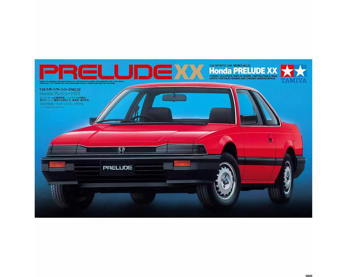 Tamiya TAM24032 1/24 Honda Prelude XX Plastic Model Kit