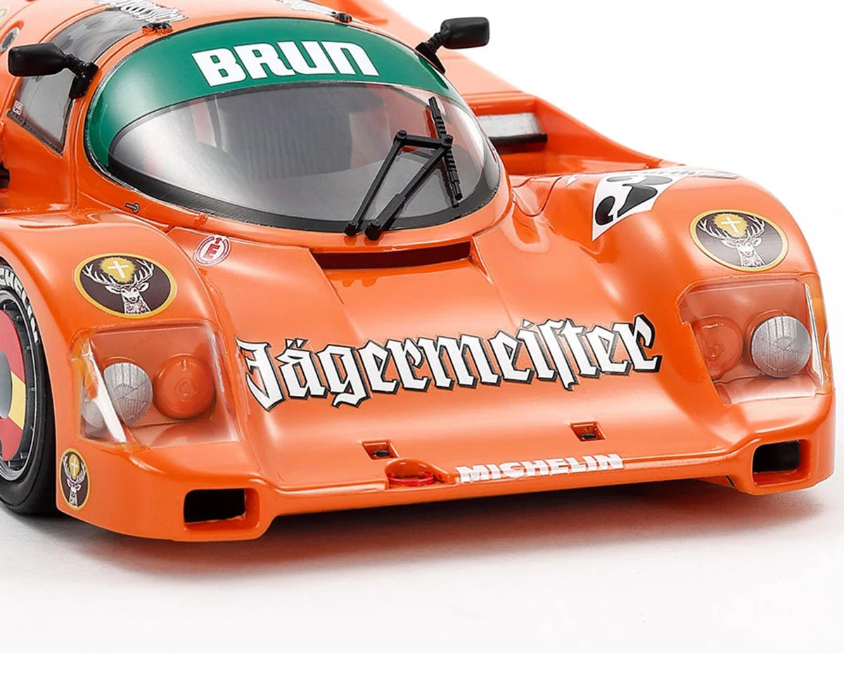 Tamiya TAM24372 1/24 Porsche 962C Jagermeister Plastic Model Kit
