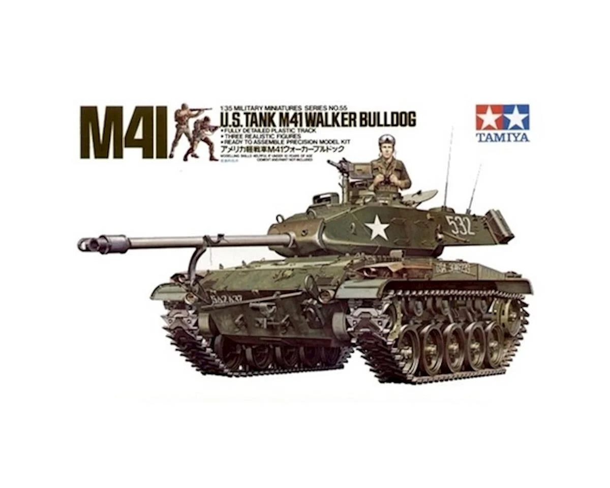 Tamiya TAM35055 1/35 U.S. M41 Walker Bulldog Model Kit
