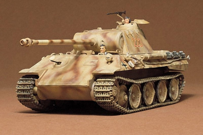 TAMIYA 35065 German Panther Med Tank Plastic Model Kit, CA165