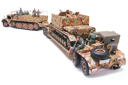TAMIYA 35246 1/35 German "Famo" & Tank Transport Plastic Model Kit