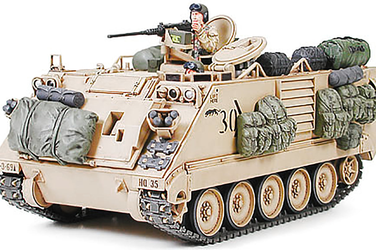 TAMIYA 35265 1/35 M113A2 Armored Person Carrier, Desert Version, Plastic Model Kit