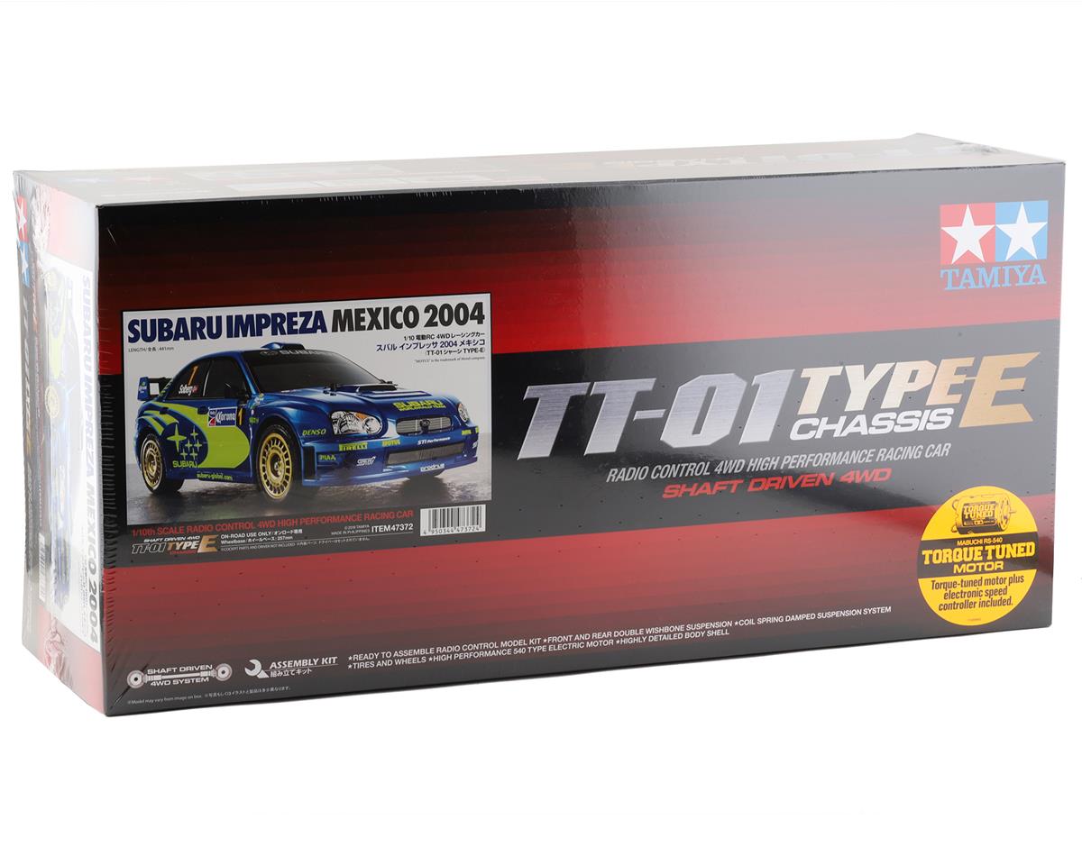 Tamiya Subaru Impreza Mexico 2004 1/10 4WD Electric Touring Car Kit (TT-01E)
