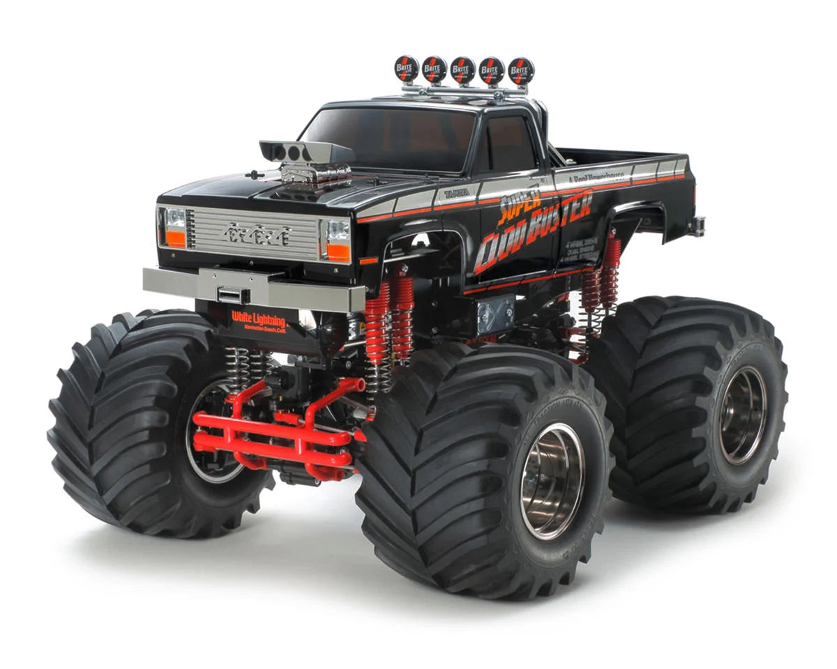Tamiya Super Clod Buster 4WD Monster Truck Kit (Limited Black Edition) TAM47432