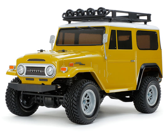 Tamiya TAM47490-60A Toyota Land Cruiser 40 1/10 4WD Scale Truck Kit (CC-02) (Pre-Painted)