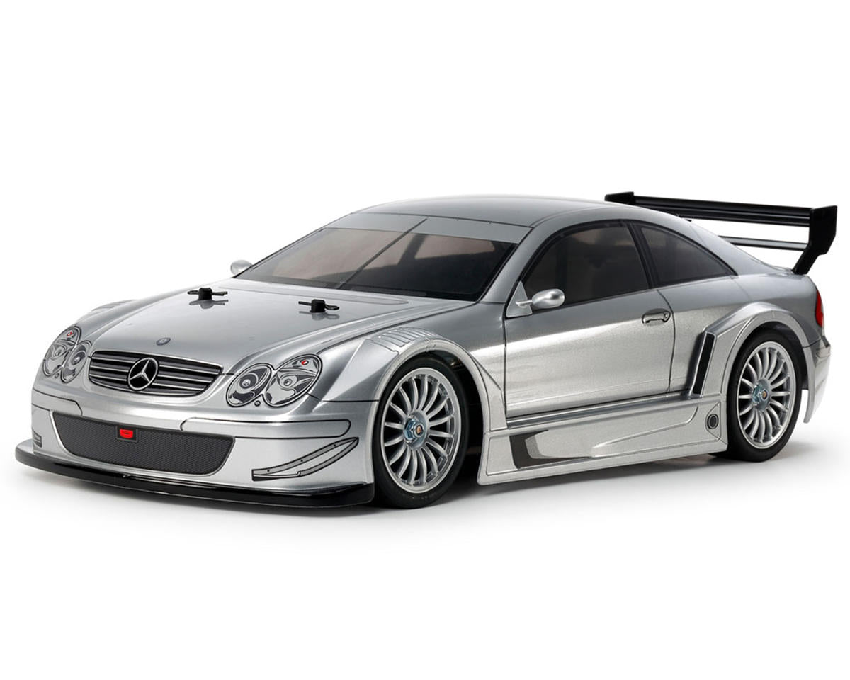 Tamiya TAM47493-60A 2002 Mercedes-Benz CLK AMG 1/10 4WD Electric Touring Car Kit (TT-02) (Pre-Painted Body)