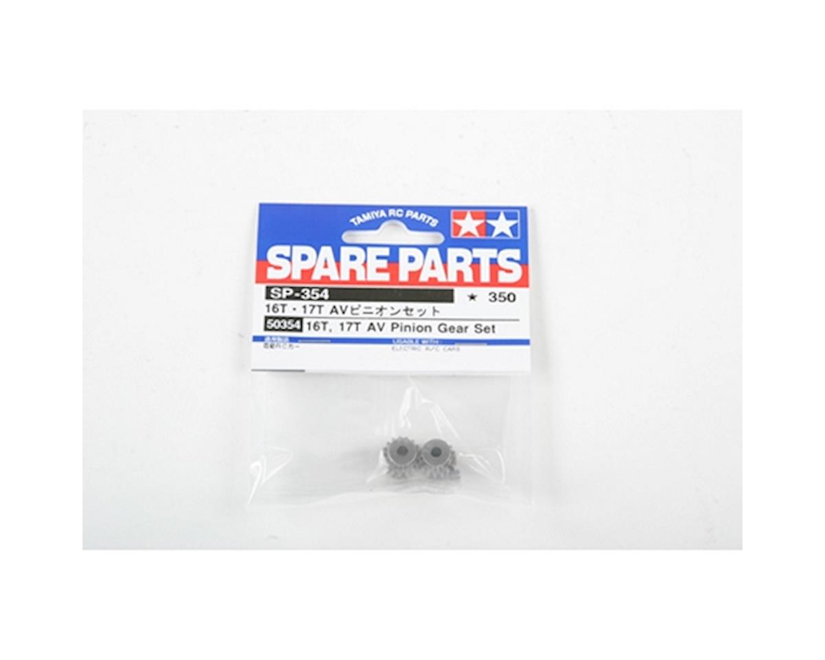 Tamiya 50354 RC AV 48P Pinion Gear Set (16T/17T)