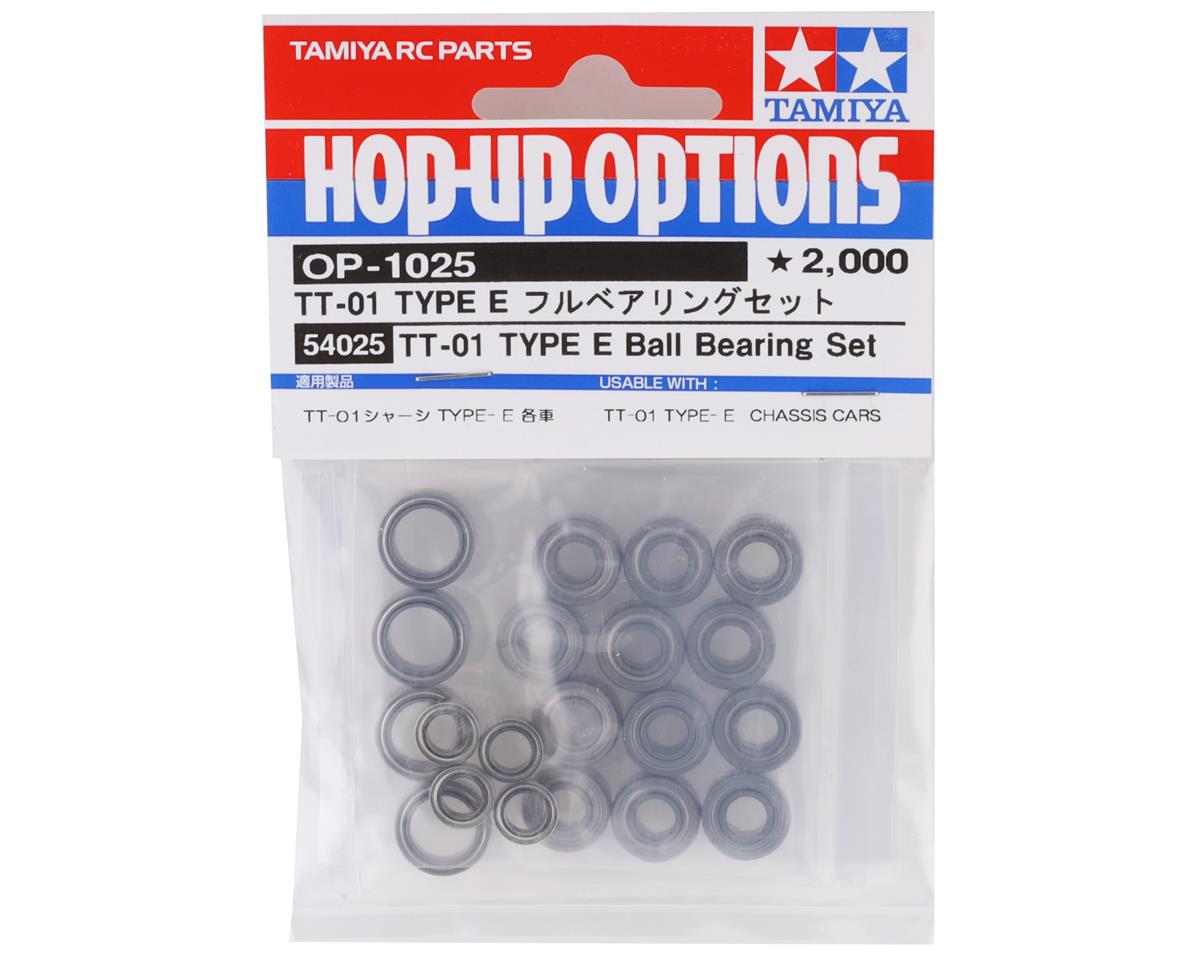 Tamiya 54025 TT-01 Kit de rodamientos de bolas tipo E