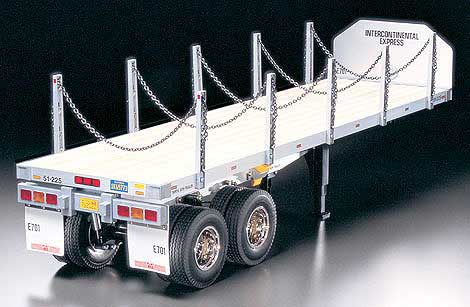 TAMIYA 1/14 Scale RC Flatbed Semi Trailer Kit