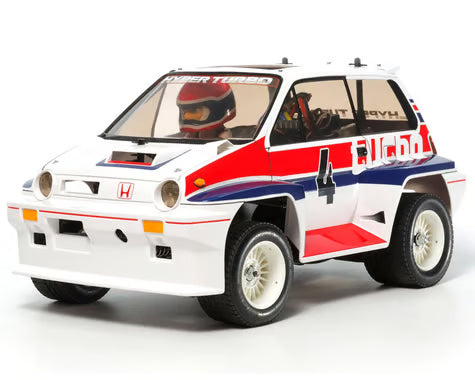 Tamiya TAM58611 WR02C Comical Honda City Turbo 1/10 2WD Electric Rally Car Kit