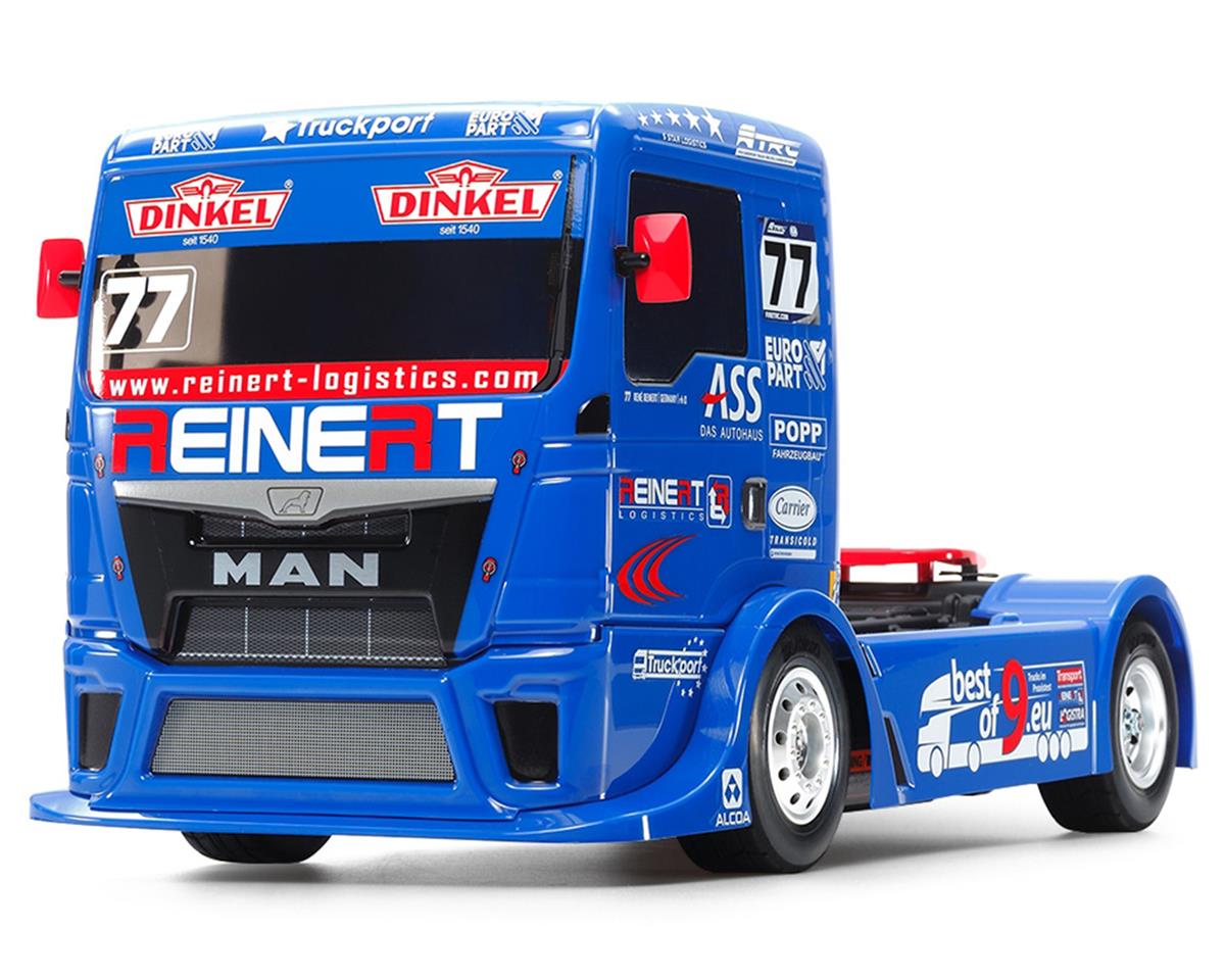 Tamiya TAM58642-60A Team Reinert Racing MAN TGS 1/14 4WD On-Road Semi Truck (TT-01)