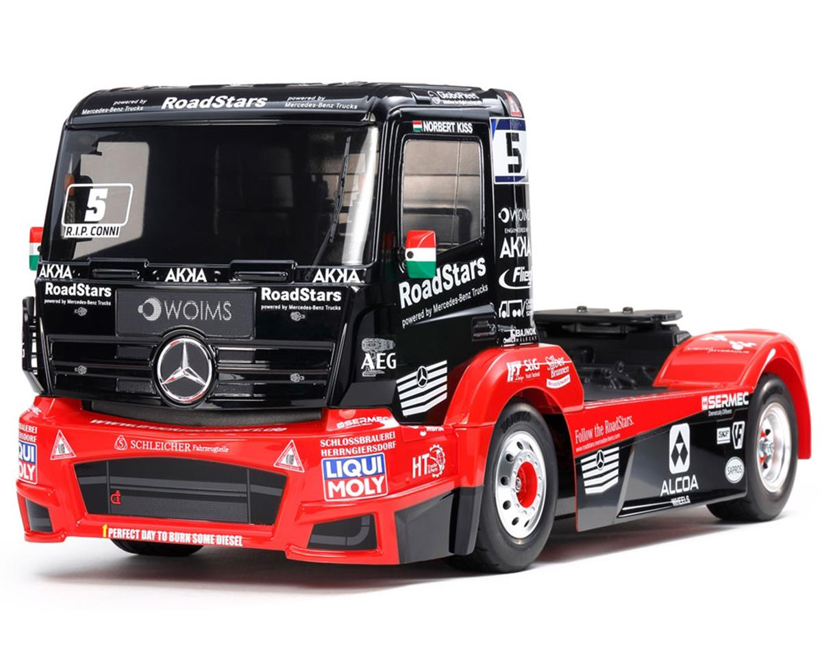 Tamiya TAM58683-60A Tankpool24 Mercedes Actros 1/14 4WD On-Road Semi Truck (TT-01)