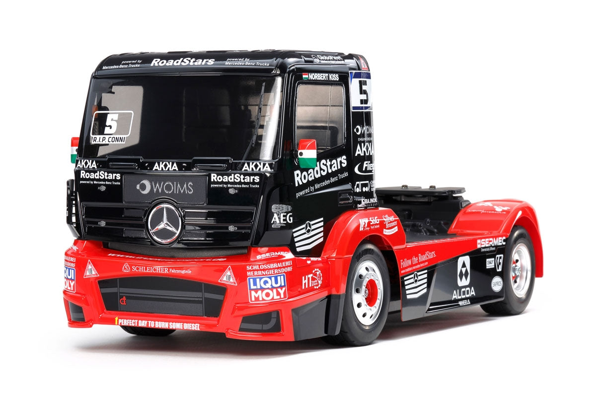 Tamiya TAM58683 Tankpool24 Mercedes Actros 1/14 4WD On-Road Euro Truck (TT-01)