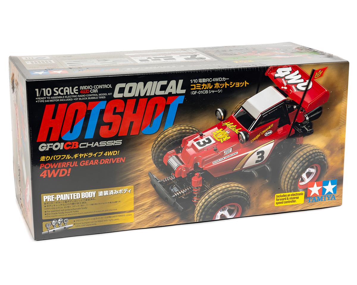 Tamiya 58685 GF-01CB Comical HotShot 1/10 Off-Road 4WD Buggy Kit (Red)