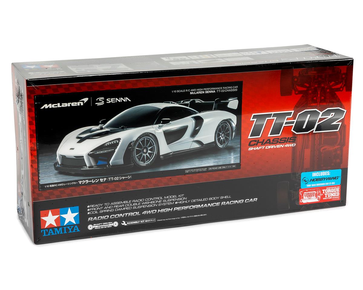 Tamiya 58711-60A McLaren Senna 1/10 4WD Electric Touring Car Kit (TT-02)