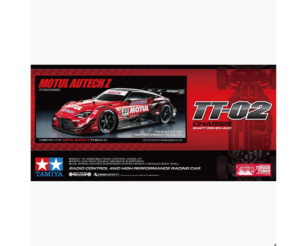 Tamiya 58735-60A Motul Autech Nissan Z 1/10 4WD Electric Touring Car Kit (TT-02)