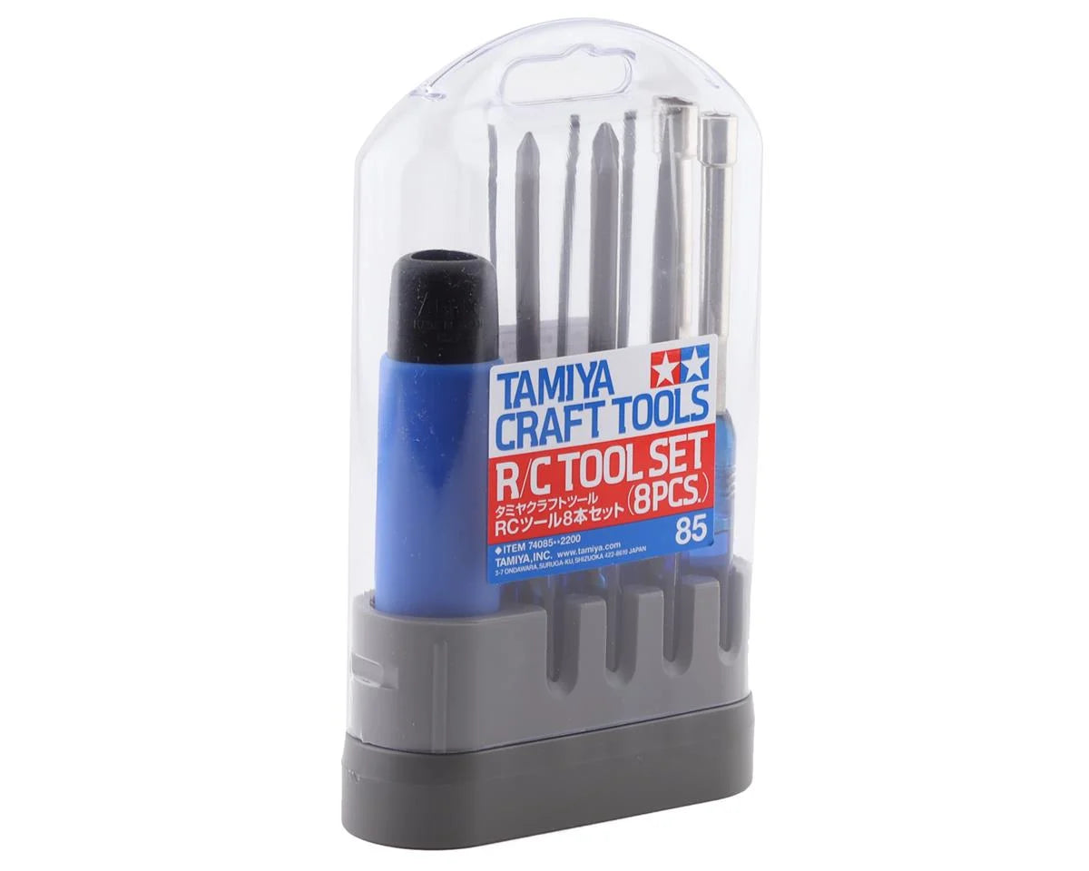Tamiya 8-Piece Metric RC Tool Set w/Carrying Case