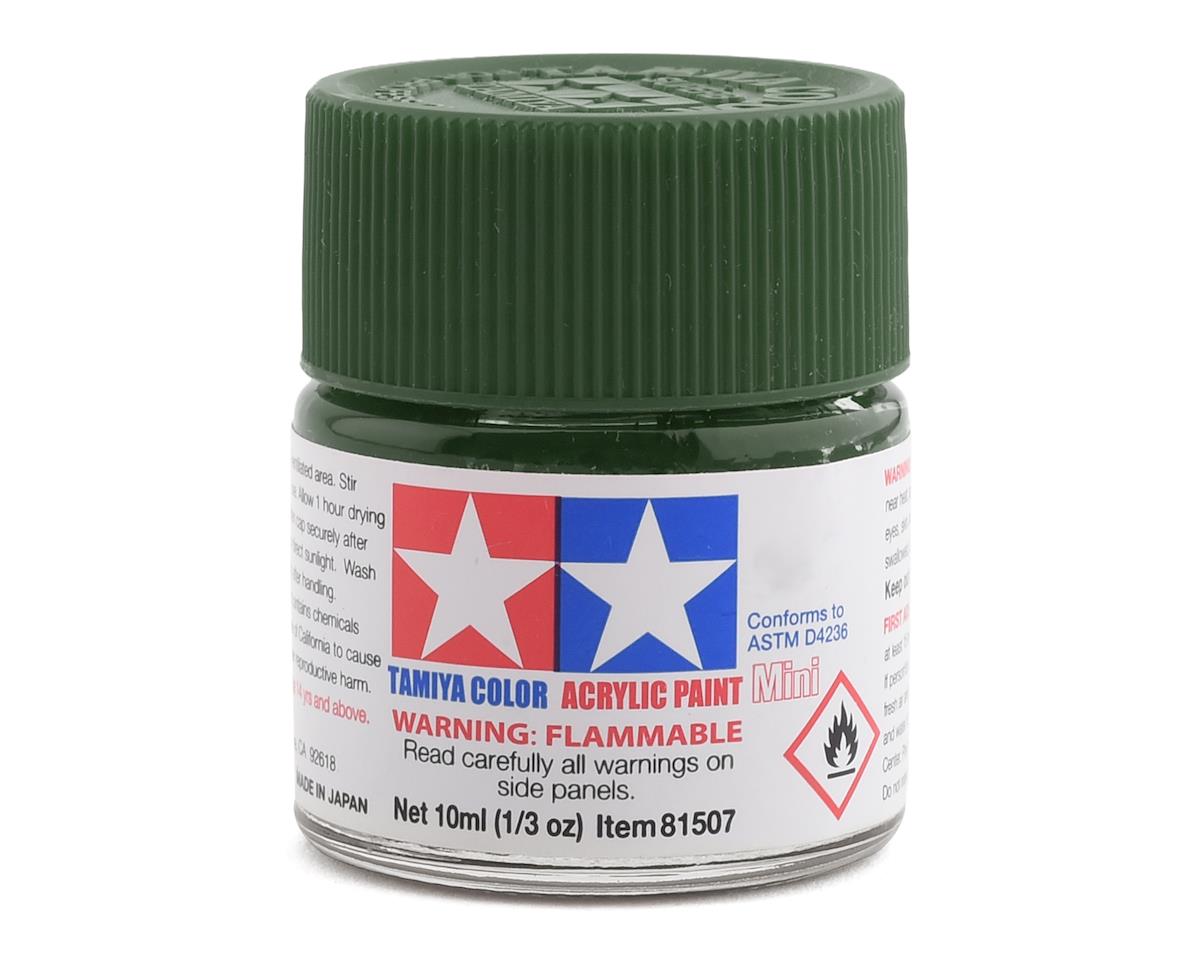 Tamiya 81758 XF-58 Flat Olive Green Acrylic Paint (10ml)