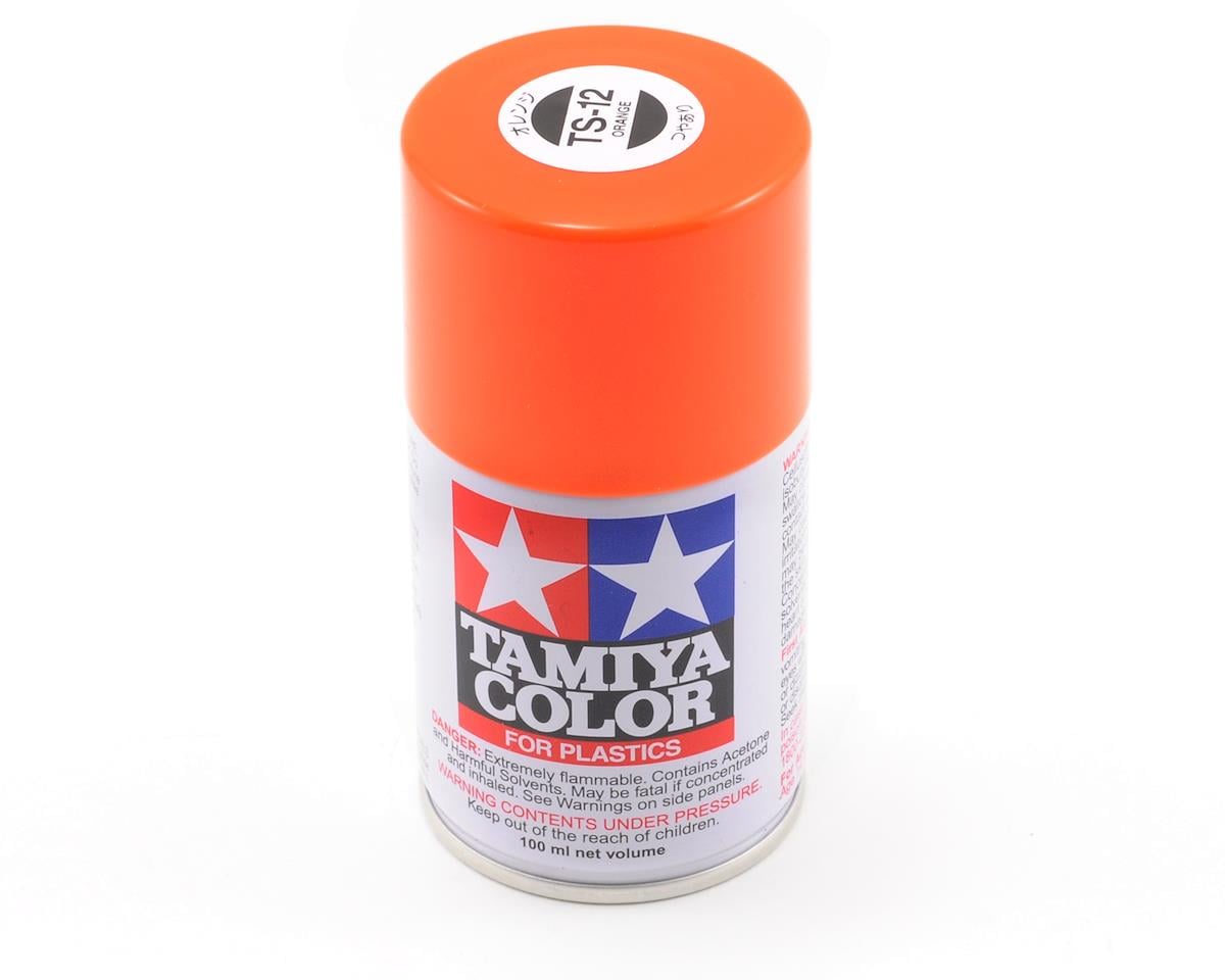 Tamiya 85012 TS-12 Orange Lacquer Spray Paint 100ml