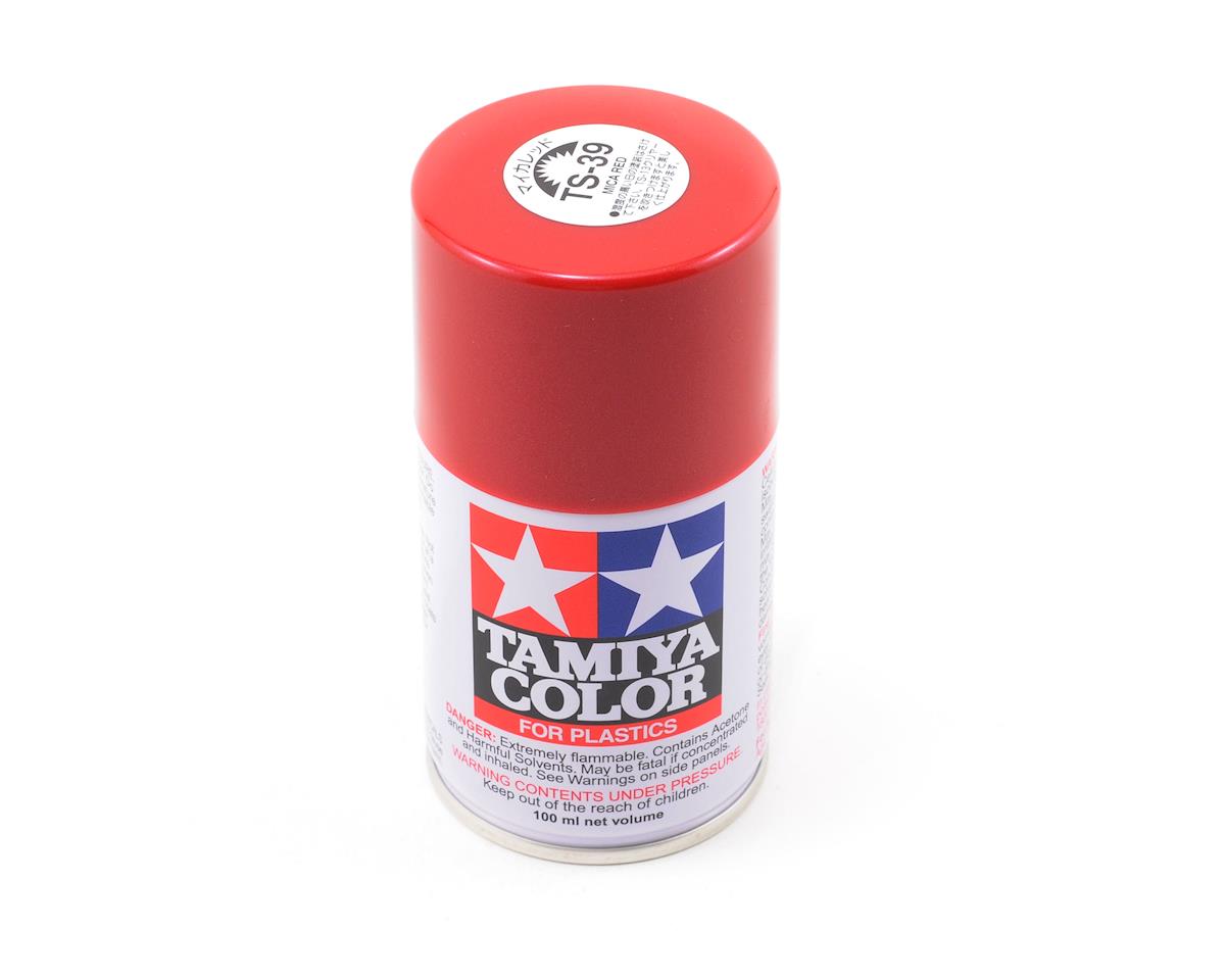 Tamiya 85039 TS-39 Mica Red Lacquer Spray Paint 100ml