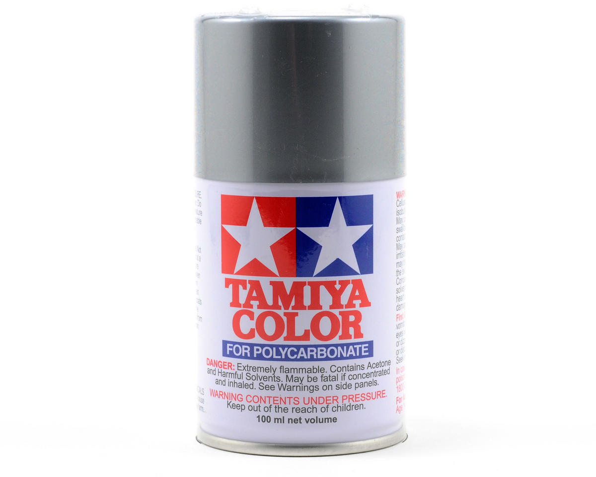 Tamiya 86012 PS-12 Silver Lexan Spray Paint (100ml)