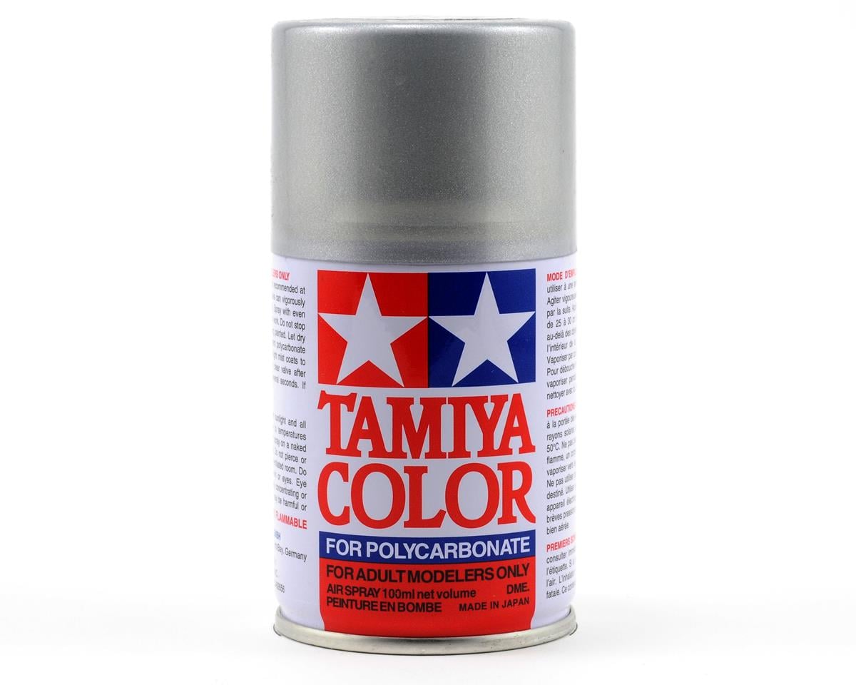 Tamiya 86036 PS-36 Translucent Silver Polycarbonate Spray Paint 100ml
