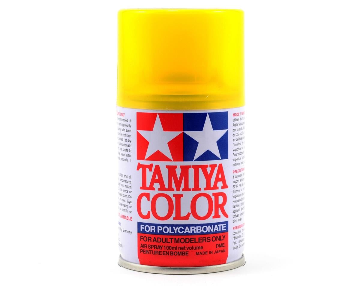 Tamiya 86042 PS-42 Translucent Yellow Polycarbonate Spray Paint 100ml