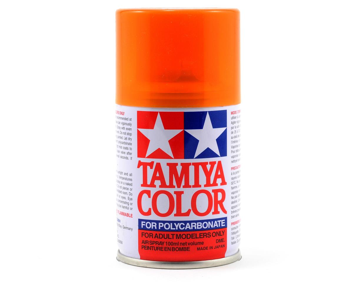 Tamiya 86043 PS-43 Translucent Orange Polycarbonate Spray Paint 100ml
