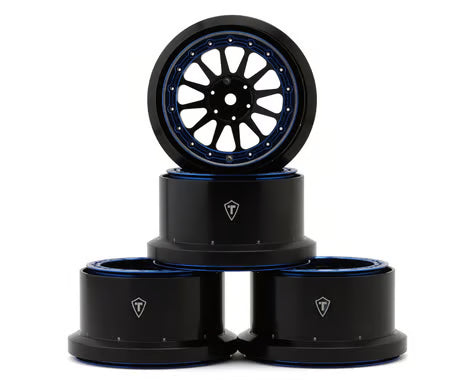 Treal Hobby Aluminum Beadlock Monster Truck Wheels for Traxxas® Mini Maxx® (4) w/12mm Hex