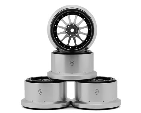 Treal Hobby Aluminum Beadlock Monster Truck Wheels for Traxxas® Mini Maxx® (4) w/12mm Hex