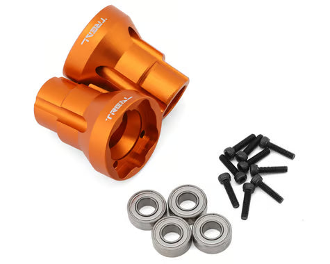 Treal Hobby Losi LMT Aluminum Rear Axle Mounts (2) (3 Degree) w/Ball Bearings